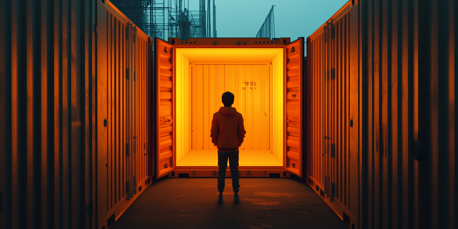sequence shipping container escape room